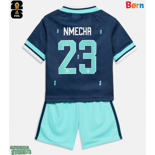 Tyskland Felix Nmecha #23 Replika Babytøj Udebanesæt Børn VM 2026 Kortærmet (+ Korte bukser)